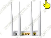 4G Wi-Fi роутер с SIM картой HDcom С80-4G (W) и 4G модемом - разъемы подключения